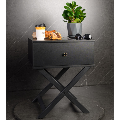 Cross on sale leg nightstand